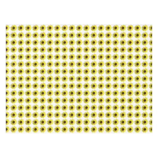 Nappe Motif de tournesol de soleil (Devant (Horizontal))