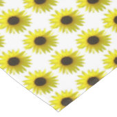 Nappe Motif de tournesol de soleil (Angle)