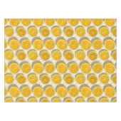 Nappe Motif de tranche d'orange baignée de soleil (Devant (Horizontal))