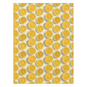 Nappe Motif de tranche d'orange baignée de soleil (Devant)