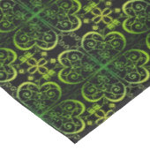Nappe Motif de trèfle irlandais (Angle)