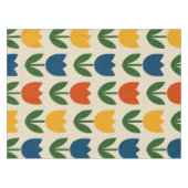 Nappe Motif de tulipe coloré (Devant (Horizontal))