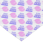 Nappe Motif de vacances de joyeux anniversaire (Angle)