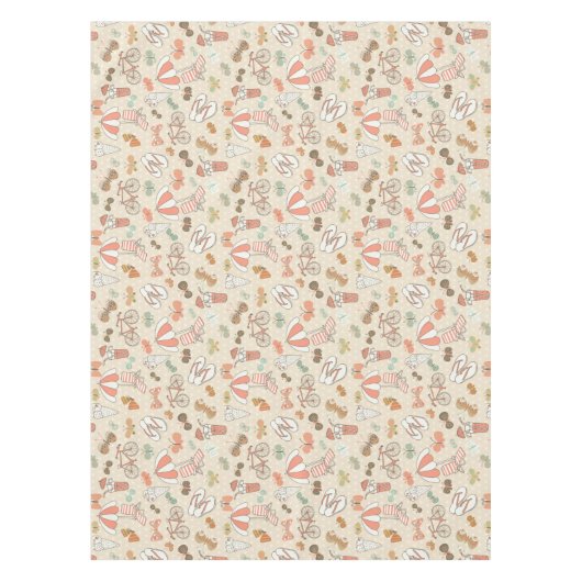 Nappe Motif de vacances d'été (Devant)