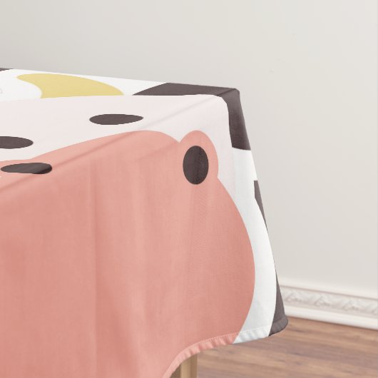 Nappe Motif de vache mûre (In Situ)