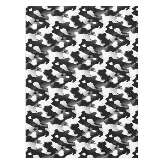 Nappe Motif de vache noir et blanc (Devant)