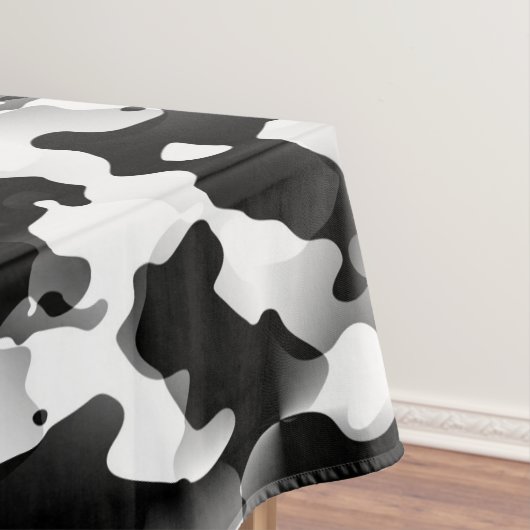 Nappe Motif de vache noir et blanc (In Situ)