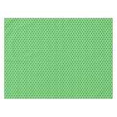 Nappe Motif de vague Art Déco - vert jade (Devant (Horizontal))