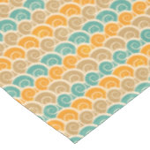 Nappe Motif de vagues d'aquarelle (Angle)