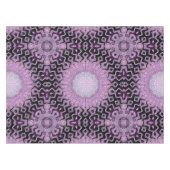 Nappe Motif de vagues tribales violettes (Devant (Horizontal))