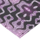 Nappe Motif de vagues tribales violettes (Angle)