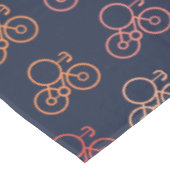 Nappe Motif de vélos multicolores (Angle)