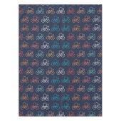 Nappe Motif de vélos multicolores (Devant)