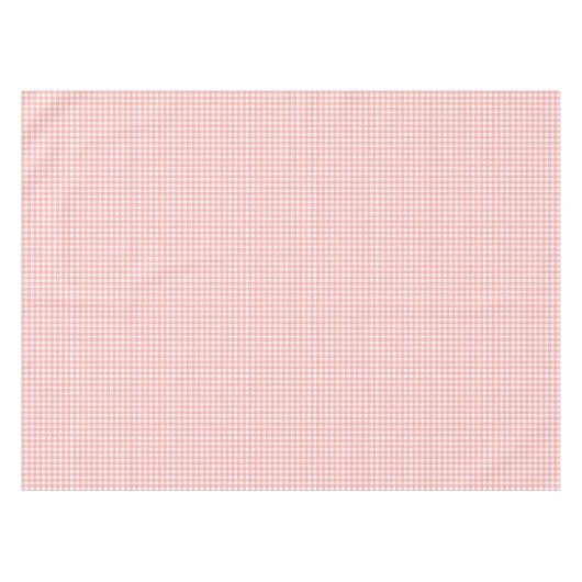 Nappe Motif de vérification En vichy rose pâle (Devant (Horizontal))