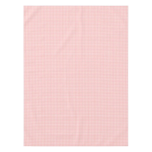 Nappe Motif de vérification En vichy rose pâle (Devant)