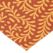 Nappe Motif de vigne feuillue jaune doré (Angle)