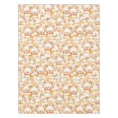 Nappe Motif de visages d'aquarelle de tigre (Devant)