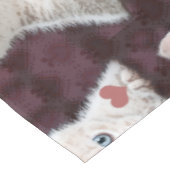Nappe Motif de visages de chat de Kitty avec l'image de (Angle)