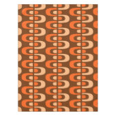 Nappe Motif de Zipper atomique moderne du milieu du sièc (Devant)
