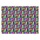 Nappe Motif d'éclaboussure de guitare (Devant (Horizontal))