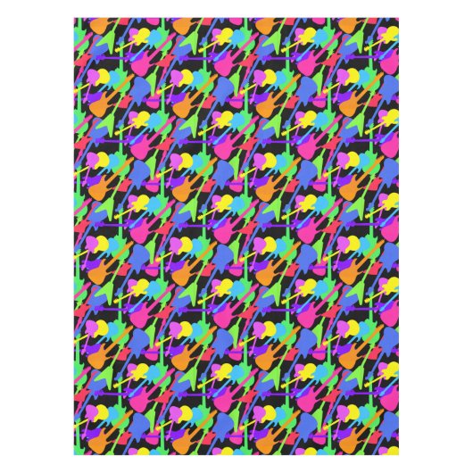 Nappe Motif d'éclaboussure de guitare (Devant)
