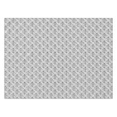 Nappe Motif décoratif arabesque noir blanc mignon (Devant (Horizontal))