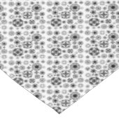 Nappe Motif décoratif arabesque noir blanc mignon (Angle)