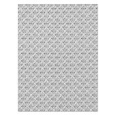 Nappe Motif décoratif arabesque noir blanc mignon (Devant)
