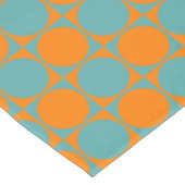 Nappe Motif décoratif orange&bleu (Angle)