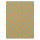 Nappe Motif décoratif orange&bleu (Devant)