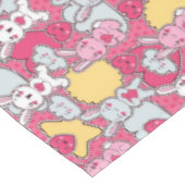 Nappe Motif d'enfant de Kawaii avec des griffonnages (Angle)