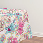 Nappe Motif d'enfant de Kawaii avec les griffonnages (In Situ)