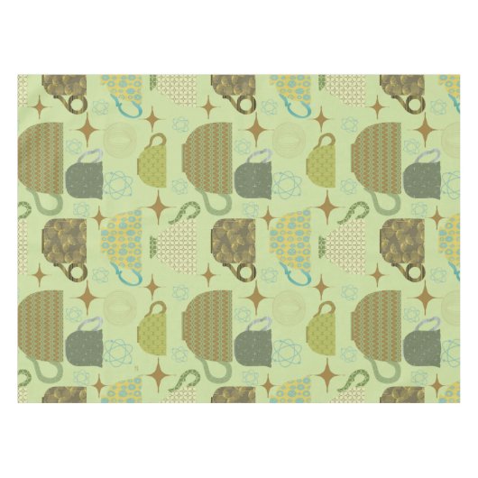 Nappe Motif d'enseignement de la mi-siècle (Devant (Horizontal))