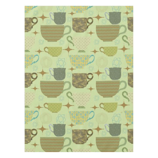 Nappe Motif d'enseignement de la mi-siècle (Devant)