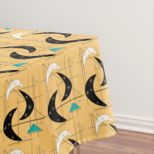 Nappe Motif des Boomerangs du milieu du siècle