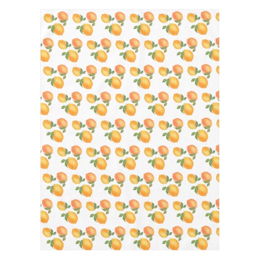 Nappe motif des citrons jaunes de Sukkot (Devant)