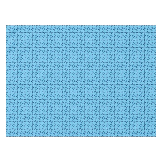 Nappe Motif des Coeurs Bleus (Devant (Horizontal))