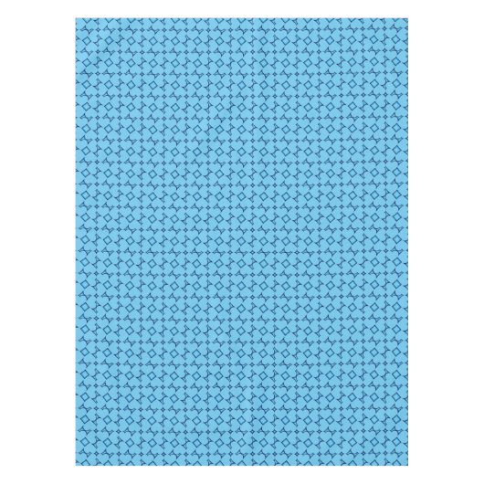 Nappe Motif des Coeurs Bleus (Devant)