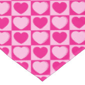 Nappe Motif des coeurs roses (Angle)