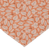 Nappe Motif des feuilles d'automne et des araignées oran (Angle)