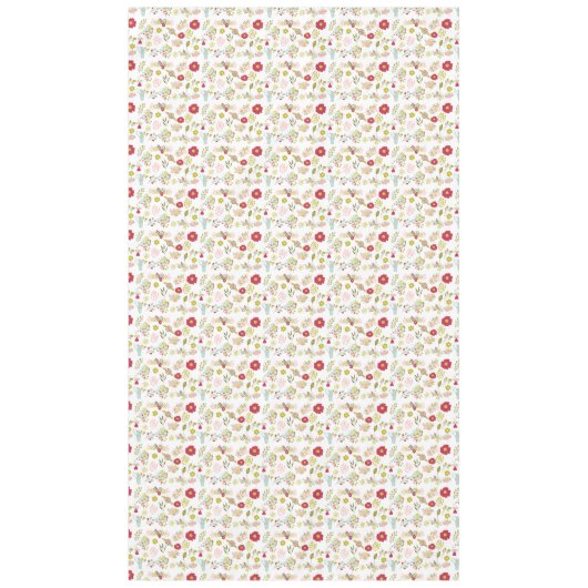Nappe Motif des fleurs de printemps (Devant)