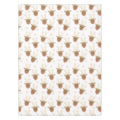 Nappe Motif des flocons de neige de Noël (Devant)