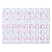 Nappe Motif des hippocampes colorés (Devant (Horizontal))