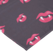 Nappe Motif des lèvres et des crocs de vampire (Angle)