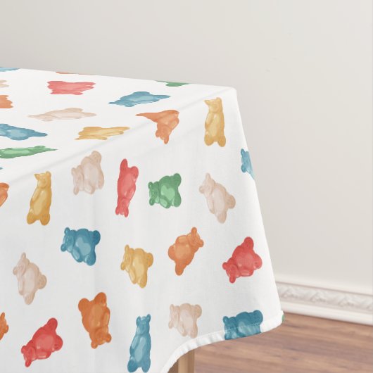 Nappe Motif des ours de gomme (In Situ)