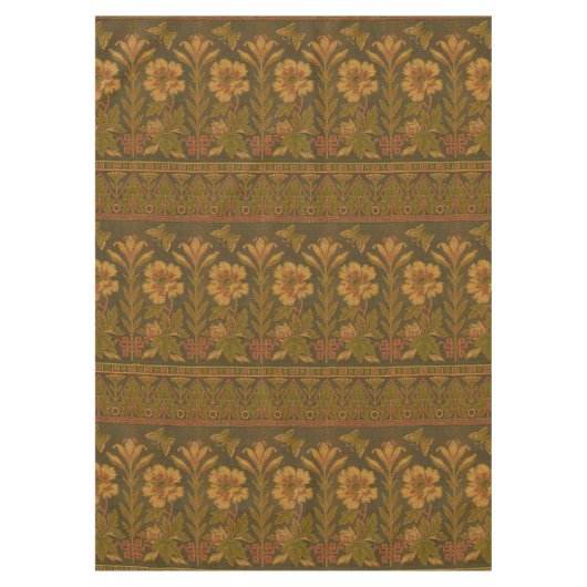 Nappe Motif des papillons et fleurs de l'époque victorie (Devant)