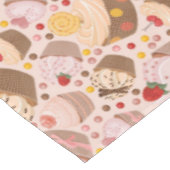 Nappe Motif des petits gâteaux de célébration (Angle)