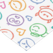 Nappe motif des sourires (Angle)