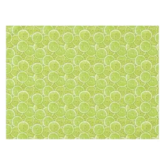 Nappe Motif des tranches vertes de chaux (Devant (Horizontal))