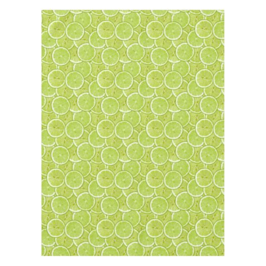 Nappe Motif des tranches vertes de chaux (Devant)